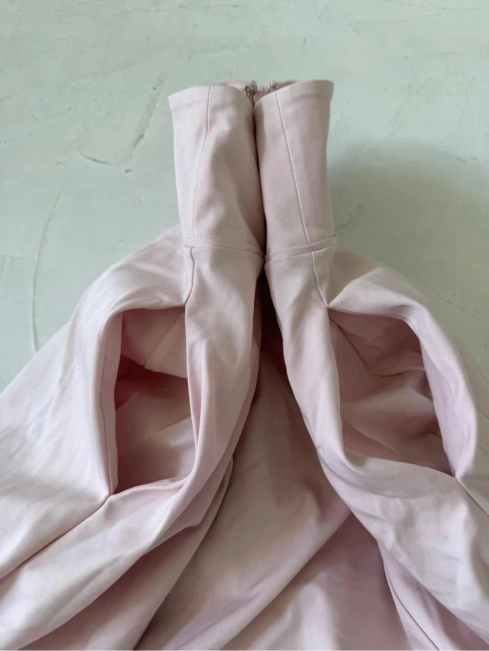 House of CB Rita Ballerina Baby Pink A-Line Midi Skirt Size XS - Picture 10 of 12